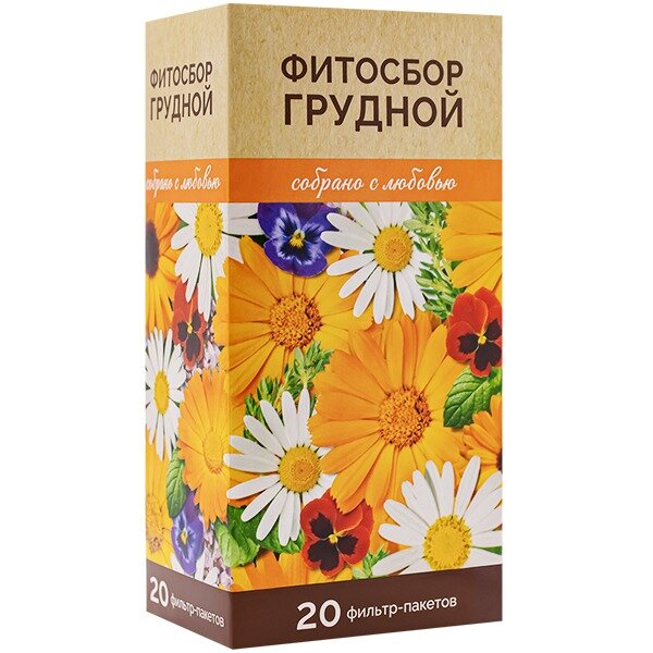 Грудной фитосбор фильтр-пакеты 20 шт.