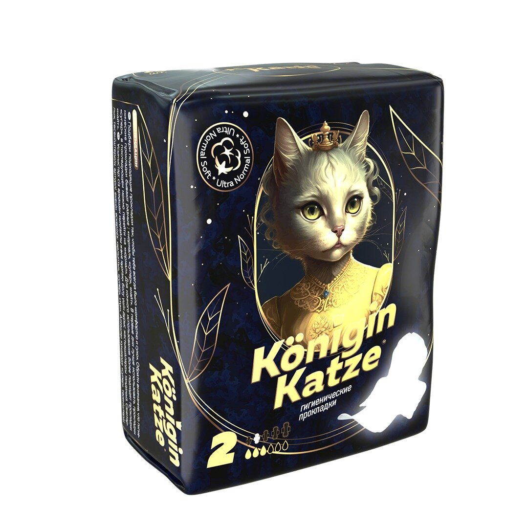 Прокладки Konigin Katze Ultra Normal Soft 10 шт.