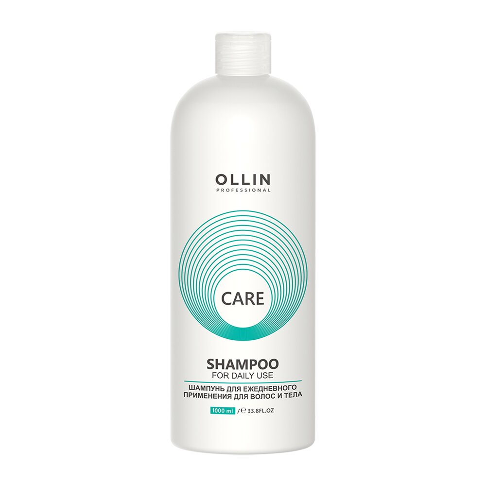 Ollin professional care шампунь для волос и тела ежедневный 1000мл