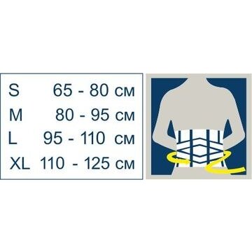 Бандаж противорадикулитный Алеф Новинка размер M