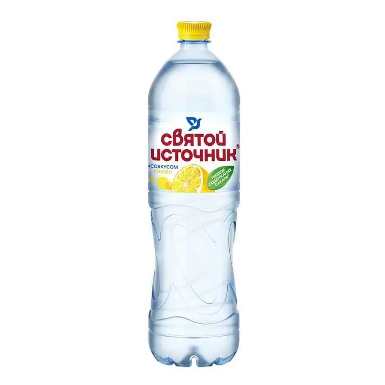 Святой источник вода минер. 1.5л лимон
