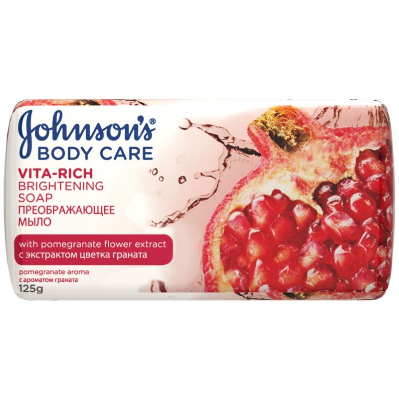 Мыло Johnson’s Body Care Vita-rich преображающее Гранат 125 г