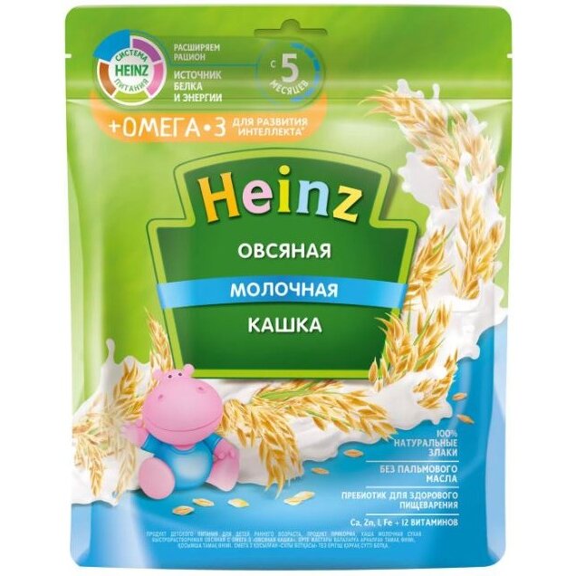 Каша молочная Heinz Овсяная с 5 мес. 250 г