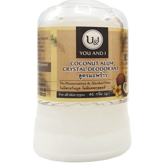Дезодорант кристаллический U&I кокосовый 45 г
