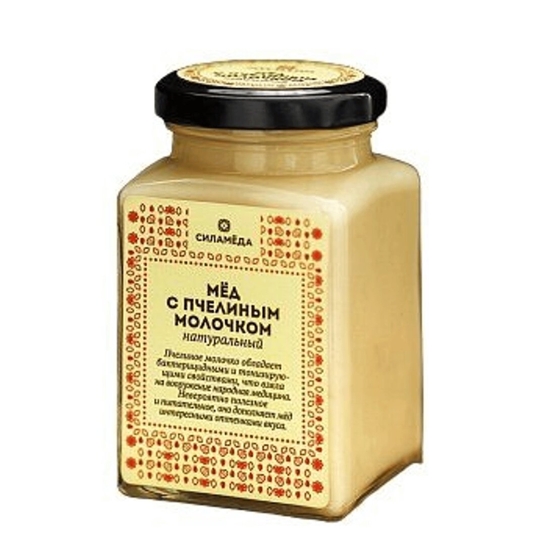 Мир меда мед натуральный с пчелиным молочком 300 г