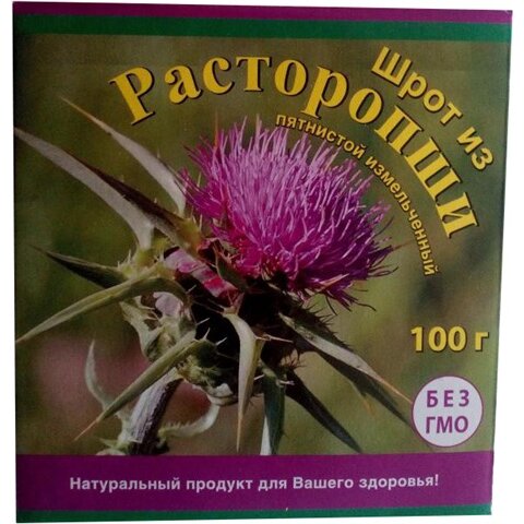 Шрот Расторопши Дары Кубани 100 г