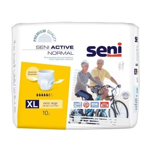 Трусы Seni Active Normal Extra Large 10 шт.