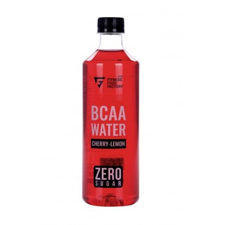 Напиток Fitness Food Factory BCAA Water 6000 слабогаз с содерж сока Лимон-вишня 0,5 л