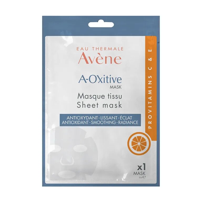 Avene a-oxitive маска тканевая антиоксидантная разглаживающая 1 шт.