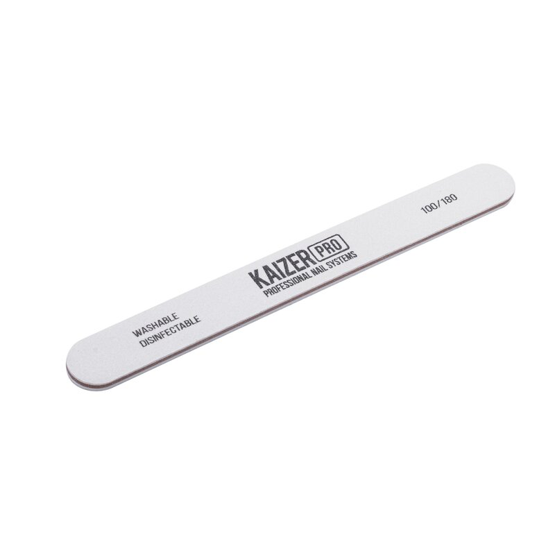 Пилка Kaizer мягкая прямая 180 мм 100/180 белая 1 шт.