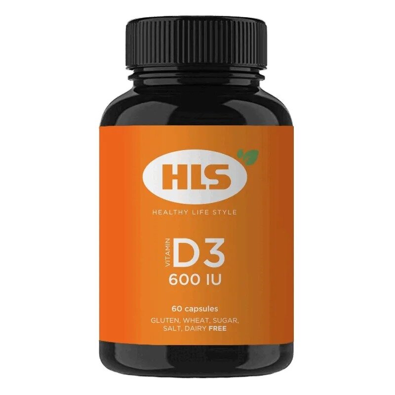 Витамин D3 HLS 600 МЕ капсулы 60 шт.