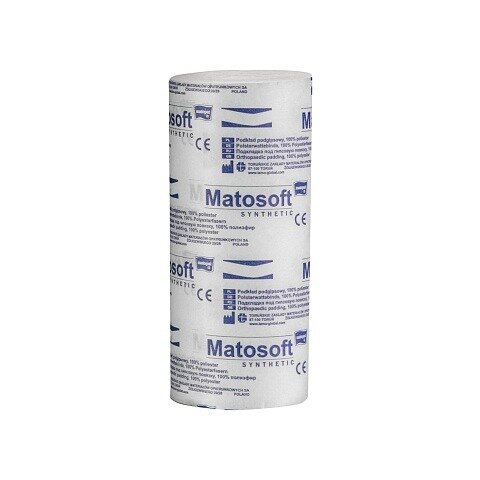 Подкладки Matopat Matosoft Synthetic под гипсовые повязки 10 см х 3 м 12 шт.