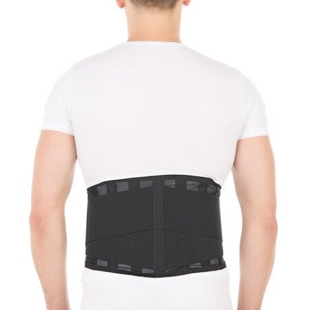 Корсет ортопедический на пояснично-крестцовый отдел позвоночника Тривес Т.58.05 (Т-1555) черный р.L