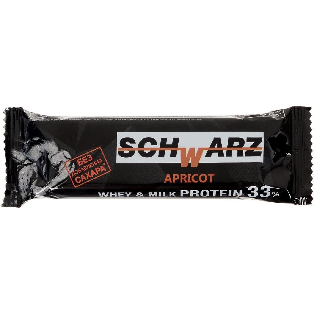 Батончик протеиновый Schwarz 33% курага 50 г