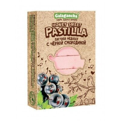 Pastilla пастила медовая черная смородина 95 г