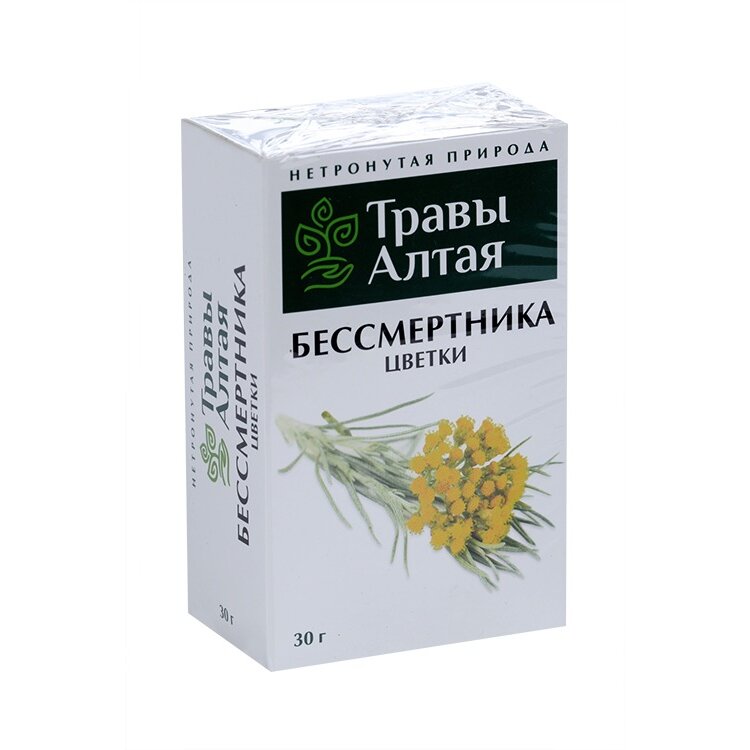 Бессмертника песчаного цветки серии Алтай 30 г