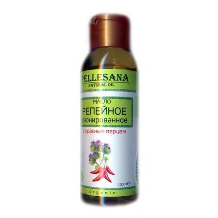 Репейное масло Pellesana с красным перцем 100 мл