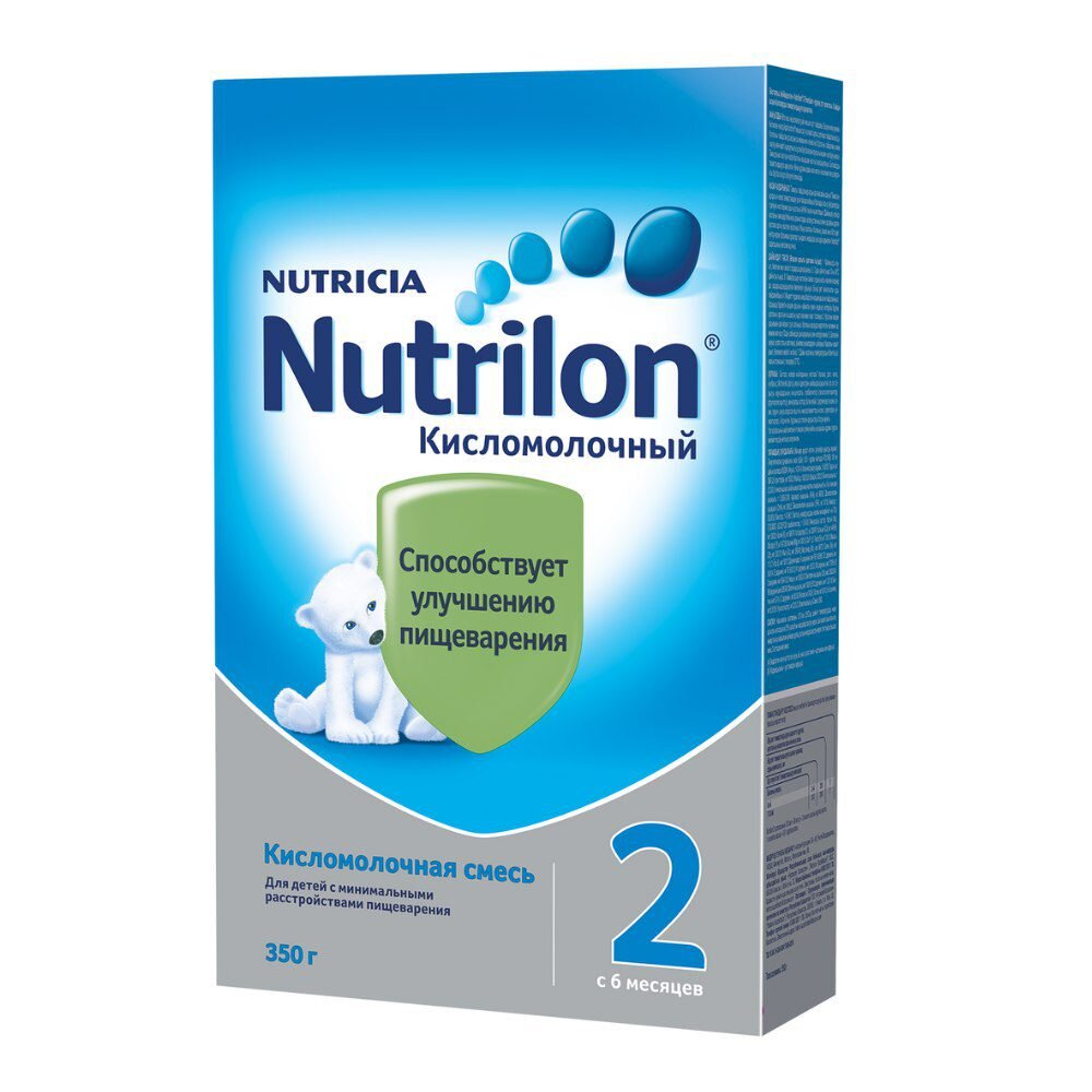 Смесь сухая кисломолочная Nutrilon-2 6 мес.+ 350 г