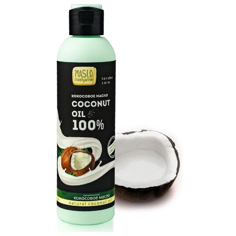 Кокосовое масло Organic Shock 100 % натуральное 200 мл