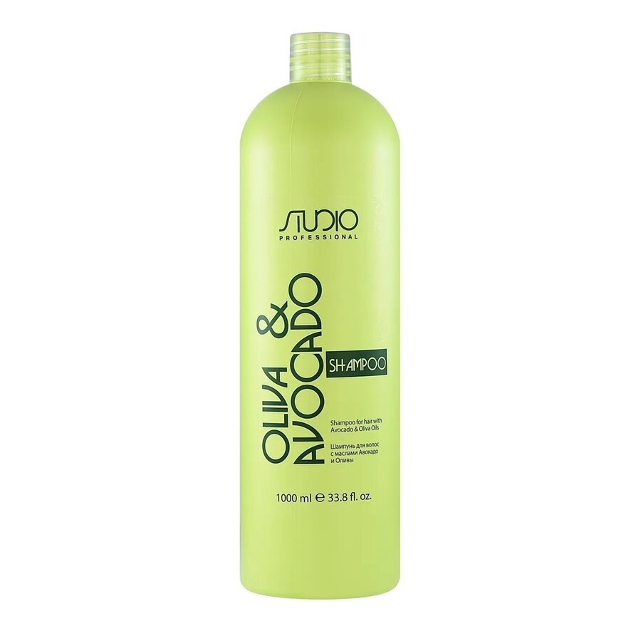 Бальзам Kapous Studio Professional для сухих/поврежденных волос увлаж с маслами авокадо/оливы 1 л