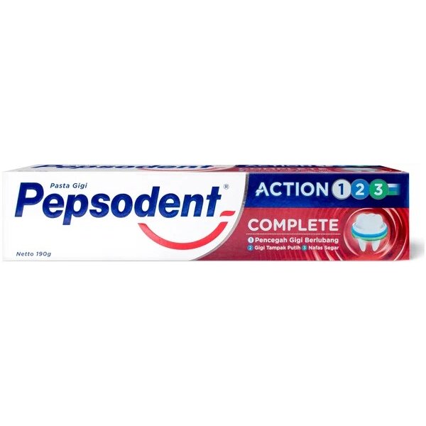 Зубная паста Pepsodent action 123 190 г
