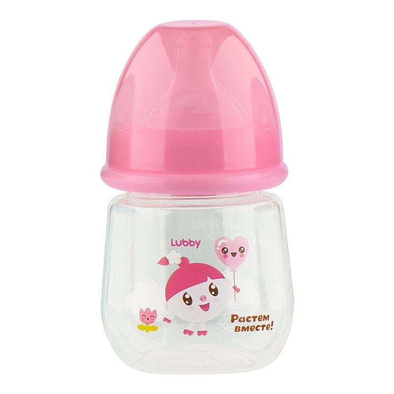 Бутылочка Лабби (Lubby) Малышарики 125 мл