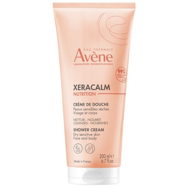 Крем-гель легкий питательный очищающий XeraCalm Nutrition Avene/Авен 200мл