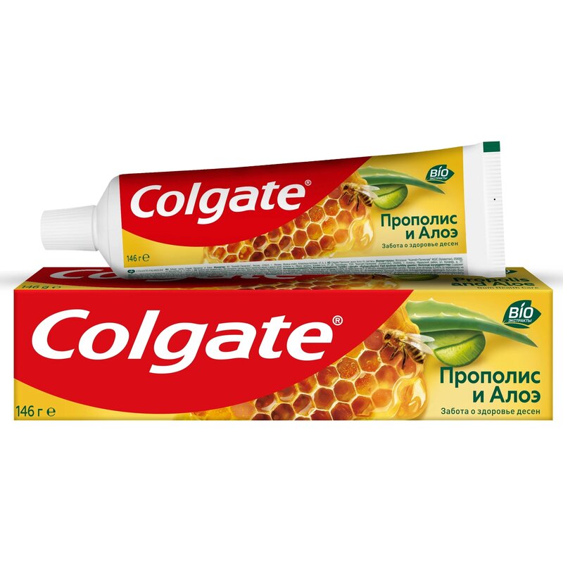 Паста зубная прополис и алоэ Colgate/Колгейт 100 мл