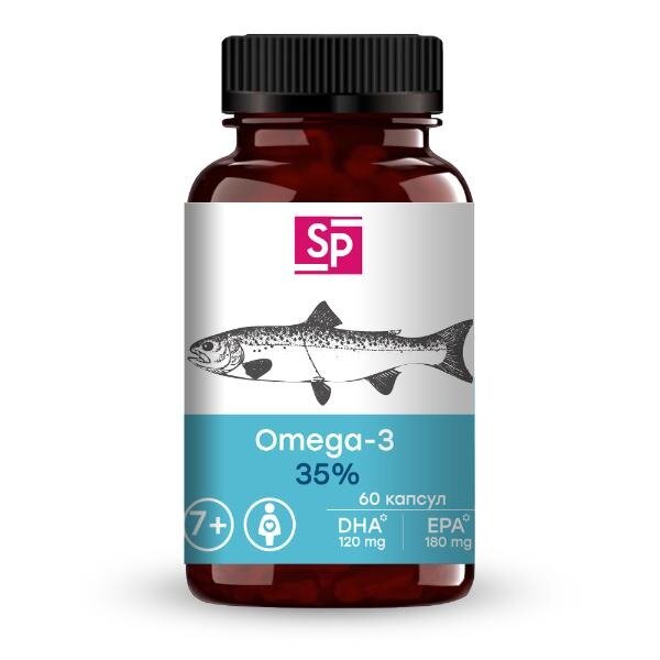 Омега-3 SP 35% 1400 мг капсулы 60 шт.