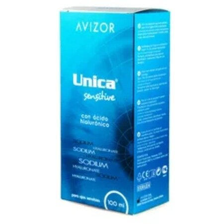Avizor Unica Sensitive Раствор для линз, раствор для обработки и хранения контактных линз 100 мл