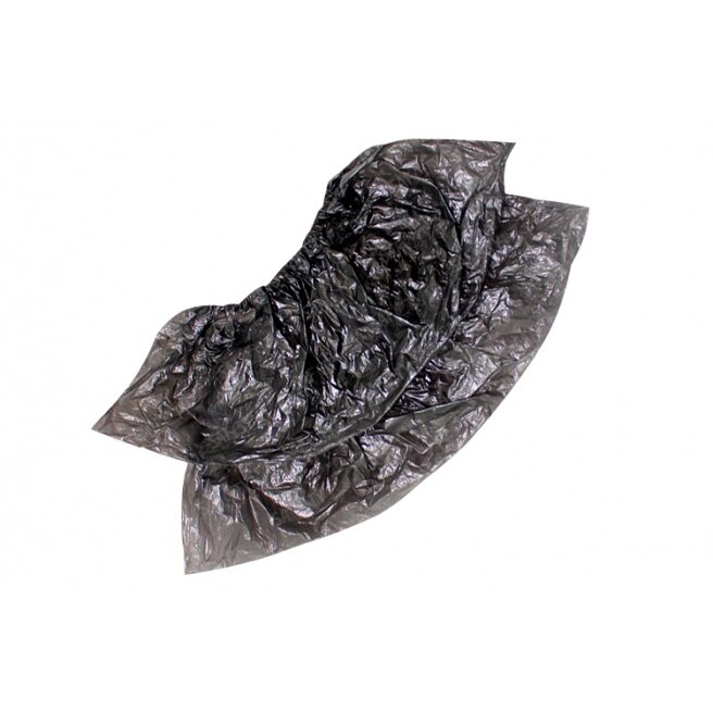 Бахилы SAF&TY полиэтиленовые черные пар 50 шт.