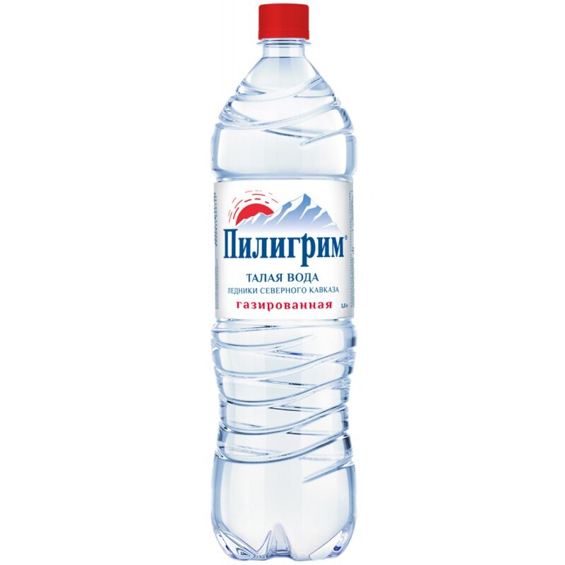 Пилигрим вода питьевая газированная 1,5 л