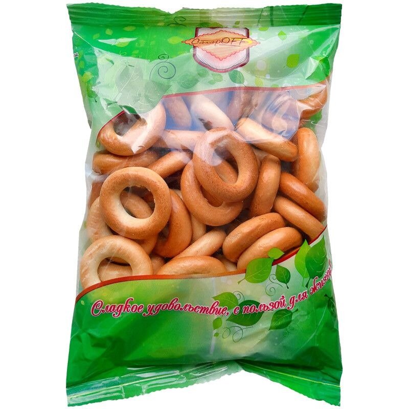 Сушки Сахарoff Нижегородские на фруктозе 250 г