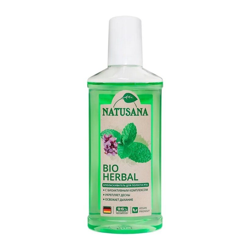 Ополаскиватель для полости рта Natusana bio herbal 250 мл