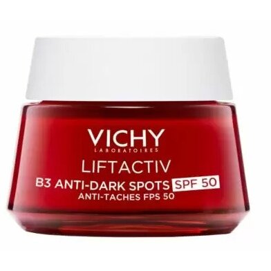 Крем против пигментации с витамином В3 дневной SPF50 LiftActiv Vichy/Виши банка 50 мл