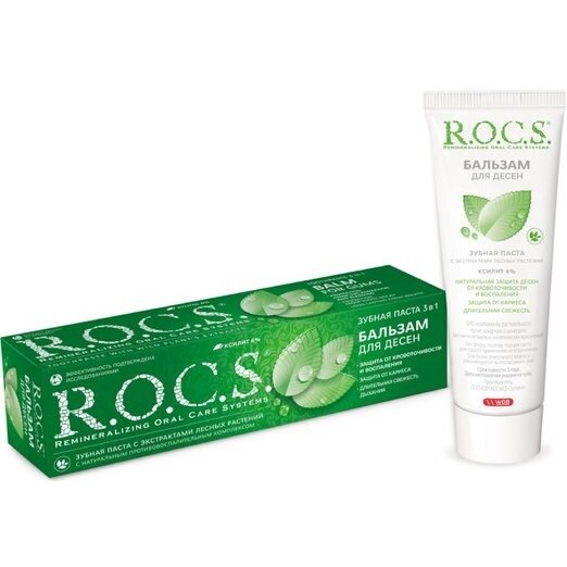Зубная паста-бальзам для десен Рокс (R.O.C.S.) 94 г
