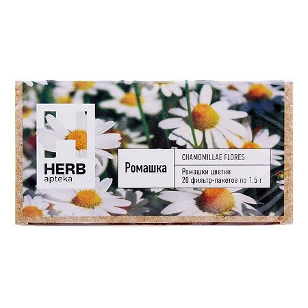 Ромашки цветы Herb фильтр-пакеты 1.5 г 20 шт.