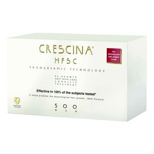 Комплекс Crescina Transdermic 500 для мужчин ампулы 20+20 шт.