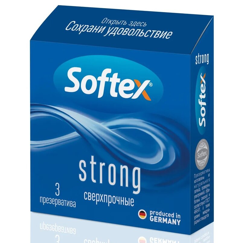 Презервативы Softex Strong 3 шт.