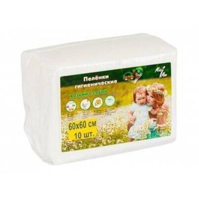 Пеленки детские MiniMax 60x60 см 10 шт.