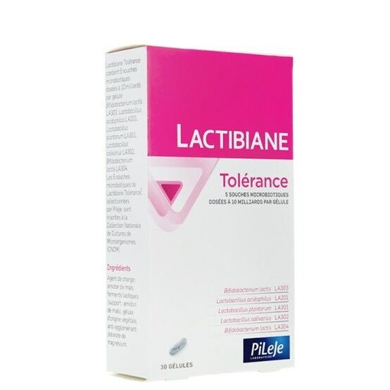 Лактибиан Толеранс PiLeJe капсулы 560 мг 30 шт.