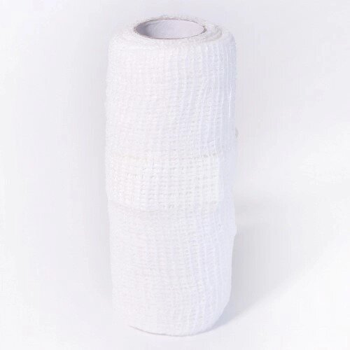Бинт Em-fix haft медицинский эластичный фиксирующий soft белый 12 см х 4 м 20 шт.