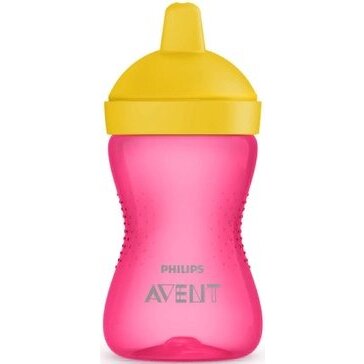 Чашка-поильник Avent с мягким носиком с 18 мес. розовая SCF804/04 300 мл