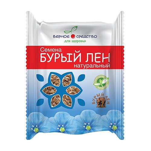 Льна семена бурого Верное средство 100 г
