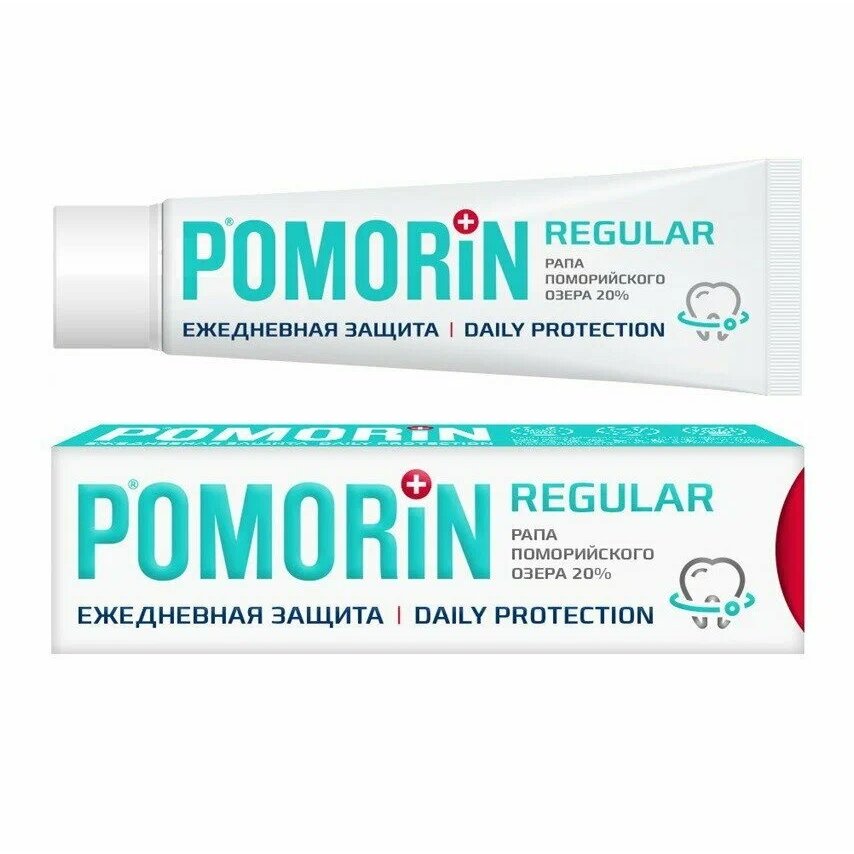 Зубная паста Поморин (Pomorin) Classic Ежедневная защита 100 мл