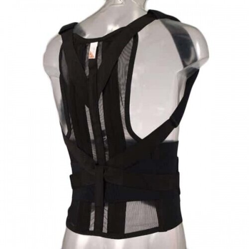 Корсет Комф-Орт поясн-крестц/груд отдел позвоноч 4 металл пласт К-502 р L-XL 160-170 x1