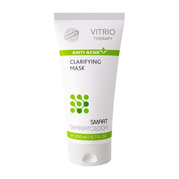 Маска для проблемной и жирной кожи очищающая Anti-Acne Vitrio/Витрио 200 мл