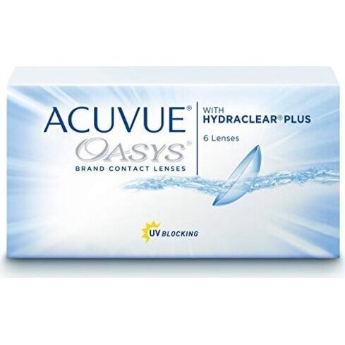 Контактные линзы Acuvue Oasys for Astigmatism -2.0/8.6 CYL -0.75 AX 180 6 шт.