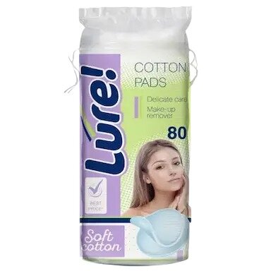 Ватные диски Lure 80 шт.