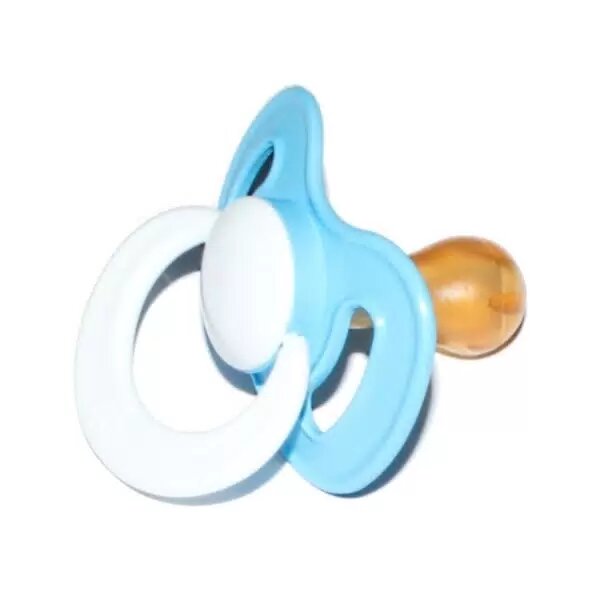 Соска-пустышка латексная/анатомическая инд.уп бантик 1 шт.